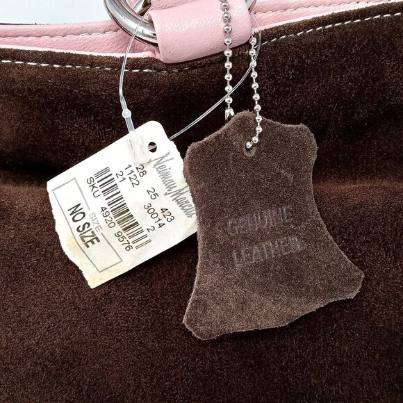 Jam by Jana Feifer Initial Suede Leather Tote Bag NWT - Picture 3 of 12